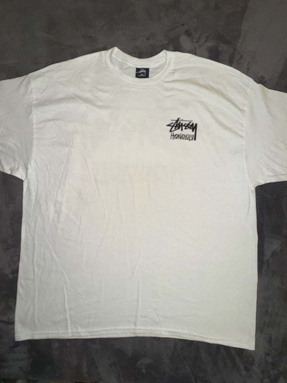 Stussy Honolulu Chapter White T-Shirt XXL